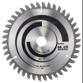 Bosch - Standard for Serisi Çoklu Malzeme için Daire Testere Bıçağı 160*20/16 mm 42 Diş - 1