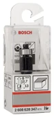 Bosch - Standard Seri Laminant İçin Çift Oluklu, Sert Metal Bilya Yataklı Freze Ucu 8*12,7*56 mm - 2