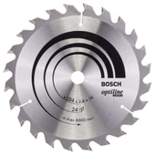 Bosch - Optiline Serisi Ahşap için Daire Testere Bıçağı 184*16 mm 24 Diş - 1