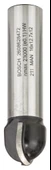 Bosch - Standard Seri Ahşap İçin Çift Oluklu, Sert Metal Dalma Yarımay Freze 12*16*54*8 mm - 1