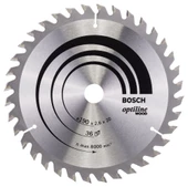 Bosch - Optiline Serisi Ahşap için Daire Testere Bıçağı 190*20/16 mm 36 Diş - 1