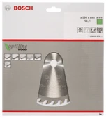 Bosch - Optiline Serisi Ahşap için Daire Testere Bıçağı 184*16 mm 36 Diş - 2