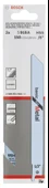 Bosch - Basic Serisi Metal için Panter Testere Bıçağı S 918 AF - 2'li - 2