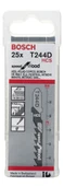 Bosch - Hızlı Kesim Serisi Ahşap İçin T 244 D Dekupaj Testeresi Bıçağı - 25'Li Paket - 2
