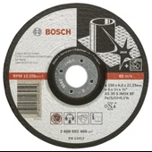 Bosch - 150*6,0 mm Expert Serisi Bombeli Inox (Paslanmaz Çelik) Taşlama Diski (Taş) - 1