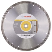 Bosch - Best Serisi Genel Yapı Malzemeleri İçin Turbo Segmanlı Elmas Kesme Diski 350 mm - 1