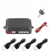 Honda Legend Dijital Ekranlı Araç Park Sensörü Ses İkazlı Beyaz Renk thumbnail 3