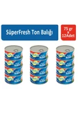 SüperFresh Ton Balığı 75 gr x 12 Adet - 1