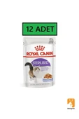 Roya  Sterilised Kısır Kedi Yaş Mama 12 Adet X 85 gr Jelly Pouch Jel thumbnail 1