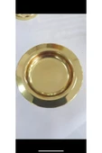 6lı Gold Mini Lokumluk Dekoratif Gold Kaplama 6 Adet Lüks Makaronluk Kahve Yanı Sunumluk - 4