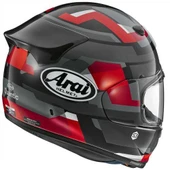 ARAI KASK-QUANTIC ABSTRACT RED - 2