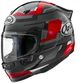 ARAI KASK-QUANTIC ABSTRACT RED - 1