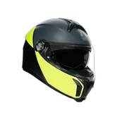 AGV KASK/TOURMODULAR MLT BALANCE MATT BLK YLW FL GREY - 9