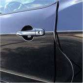 Fiat Albea Geçmeli 3 Metre Kapı Bagaj Koruyucu Şerit 5 MM U Tipi Siyah - 2