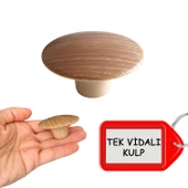 Bohem Plastik Kulp Ceviz Bombeli Düğme Mobilya Mutfak Dolap Dolabı Çekmece Kulbu Kulpları thumbnail 2