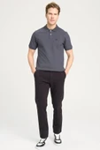 Wrangler Erkek Regular Fit Polo Antrasit Erkek Kısa Kol T-Shirt thumbnail 2