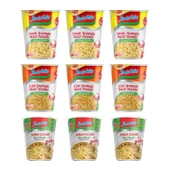 Indomie Noodle  60 gr Bardak 9 lu Karma Paket / Köri-Tavuk-Sebze - 1
