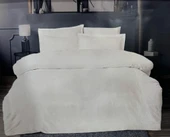 Altınbaşak Jakarlı Saten Çift Kişilik Nevresim Takımı Mınna Arcane thumbnail 2