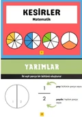 Çocuklara Kesirleri Öğreten YAZ-SİL Kitabı - 2