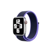 FitCase Apple Watch 42 44 45 49 mm Uyumlu Spor Loop Dokuma Kordon - 7