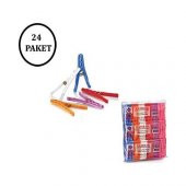 ÇAMAŞIR MANDALI ÇİÇEK DESENLİ 6 PAKET - 1