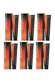 Maxstyle SPS448 Argan ve Keratin 2025/07.77 Kahve Köpüğü 60 Ml 6 Adet Saç Boyası Oksidansız - 1