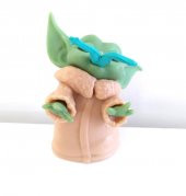 Star Wars 3D Baby Yoda Mini Figür Oyuncak 5 cm - 3