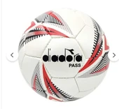 Diadora 4060240 Pass Futbol Topu Kırmızı-beyaz - 1