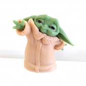 Star Wars 3D Baby Yoda Mini Figür Oyuncak 6cm 9141 - 1
