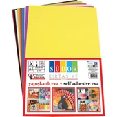 SÜDOR Yapışkanlı Eva 20x30 cm 2 mm 10 Renk - 1