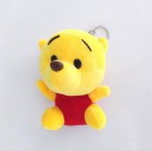 Sevimli Ayı Peluş Anahtarlık Çanta Süsü Oyuncak 10 cm - 1