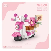 Nessiworld LZ8613 LOZ Blok Oyuncak Mini Poşet -Vagonlife - 1