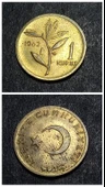 Escoines Koleksiyon 3996367e36d01f0d00 ÇİL 1Kuruş 1962 eski madeni para - 1
