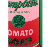The Skateroom Pop Art Andy Warhol Campbells Soup Blood Kaykay Tablo thumbnail 4