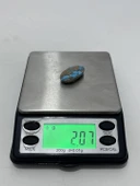 Okyanus Temalı Doğal Kabaşon Firuze Taşı 10,4 Karat - Turkuaz Taşı 2,06 Gram - 5