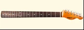 MJT VTS Eskitilmiş Vintage Amber Renk Gitar Sapı - 1