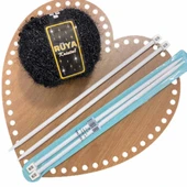 Sultan 11 Adet Beyaz Kazak Şişi Seti - 1