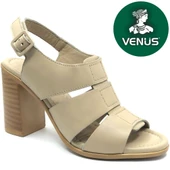 Venüs Merga Hakiki Deri Comfort Ortopedik Kadın Sandalet thumbnail 1