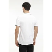 Lumberjack A10153338608010 4M M-Bsc Polo 12Bs45 4Fx Beyaz Erkek Polo T-Shırt - 3