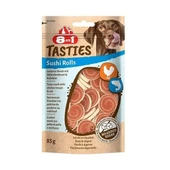 8in1 Tasties Sushi Rolls Tavuklu ve Balıklı Sushi Köpek Ödül Maması 85 Gr - 1