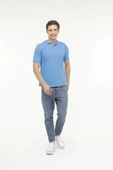 Lumberjack A10149746508010 4M M-Ct953 Basıc P.T-Sh 4Fx Havacı Mavı Erkek Polo T-Shırt - 1