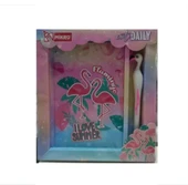 Mikro Flamingo Hatıra Defteri Kalemli Kutulu Md-135 - 1