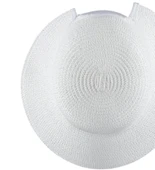 Kadın Hasır Fötr Şapka ŞIK Tasarım Rattan Model Ayarlanabilir Ölçü - 8