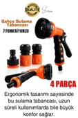 Yüksek Basınçlı 7 Fonksiyonlu Sulama Tabancası Seti Bağlantı Aparatı Araç Bahçe Sulama Yıkama - 4