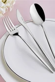 Lizbon 60 Parça 12 Kişilik Çatal Kaşık Bıçak Takımı - 2