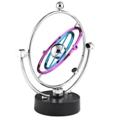 VIP KALİTE KINETIC ORBİTAL BALANCE DENGE TOPLARI DÖNEN MANYETİK TOPLAR DEKOR OBJE YENİ İŞ HEDİYELERİ - 2