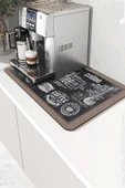 Valerine Life Kahve Makinesi Matı Sıvı Geçirmez Kaymaz Yıkanır Çaycı Çay Espresso Makinesi Pad 35x45cm 27250205 - 1