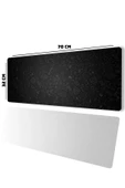SonicTouch Beyin Fırtınası İkonlar Gamer Oyuncu Dikişsiz Sıvı Geçirmez Klavye Mouse Pad 32x70Cm thumbnail 2