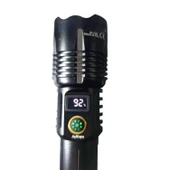 1500 Lümen TG Led 2800 mAH Zoom Özellikli Şarj Edilebilir El Feneri SK3300 TG-53-vice/(1395) 2913 thumbnail 2