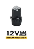 Sgs 5137 Profesyonel Akülü Vidalama Yedek Batarya 12 Volt (1.5AH) - 3